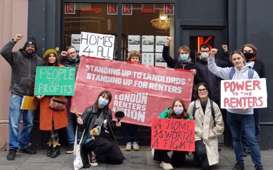 london renters union protesters