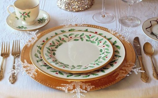 christmas plates