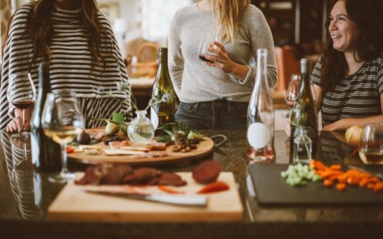 a table set for brunch