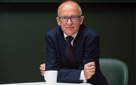 New Metropolitan Police Commissioner Mark Rowley sat at a desk