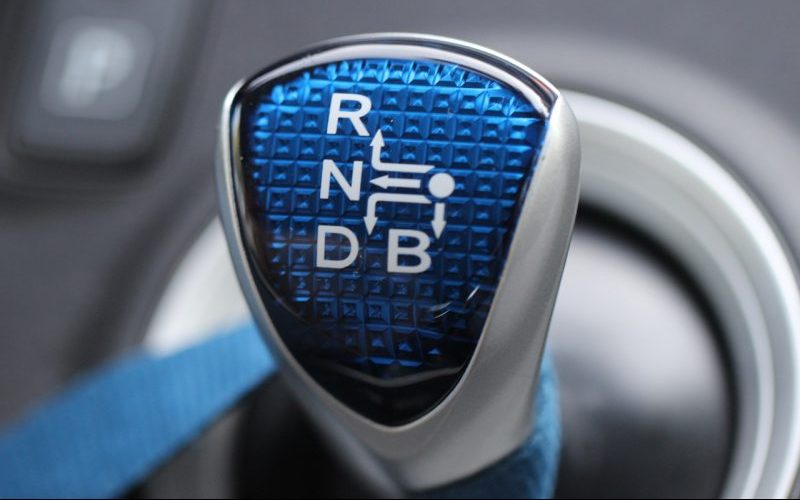 an automatic car gear stick
