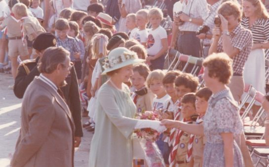 The Queen's royal visit in 1979