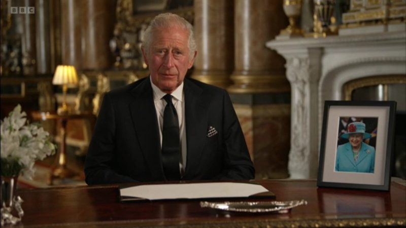 Charles III delivers his first address as King