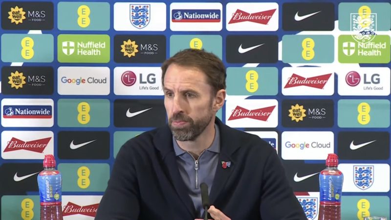 Gareth Southgate in World Cup press conference