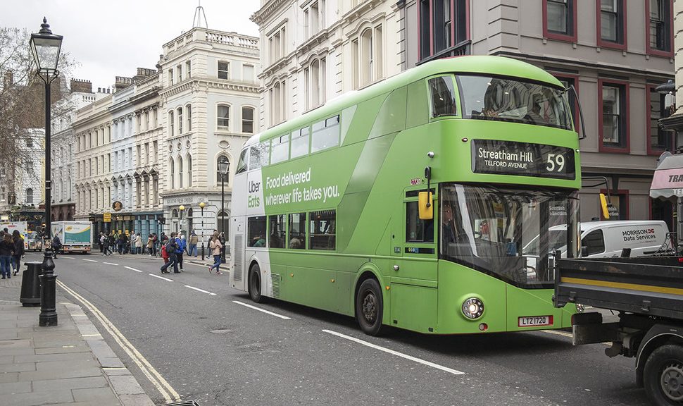 green london bus