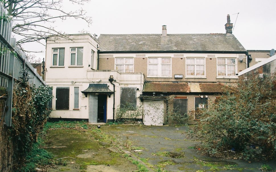 The front of Sister Midnight before renovation