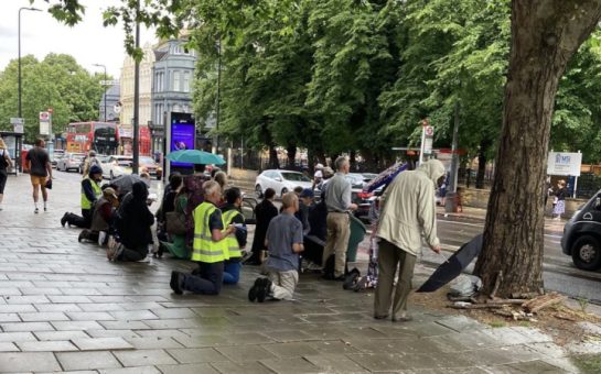 Pro-life protesters in London