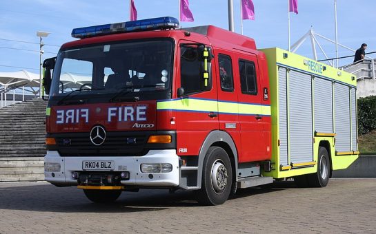 Lewisham fire truck