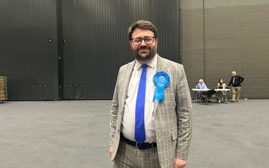 Thomas Turrell at the London Assembly count