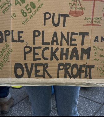 SHAPE demonstration for new council housing and an end to overdevelopment