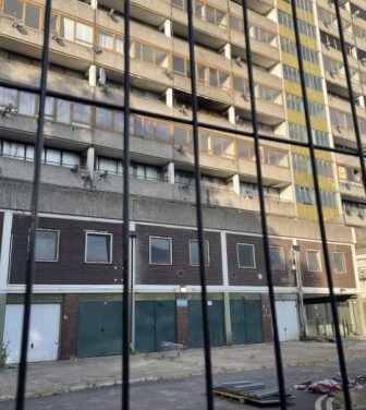 Apartment block in London