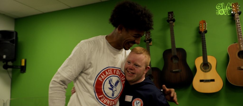 Chris Richards laughing with DS Eagle James