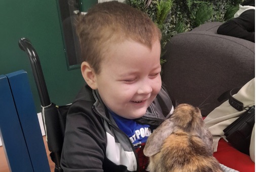 Artem, whose family have been supported by Rainbow Trust since 2022