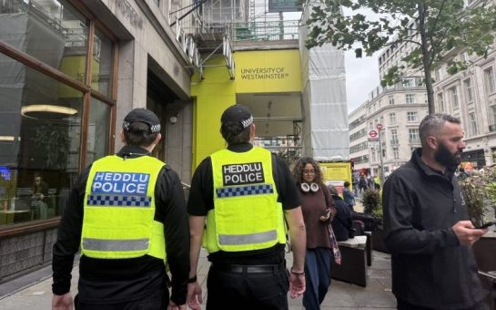 Police in central London