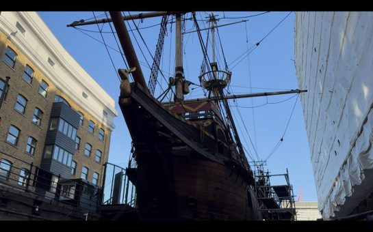 An image of the Golden Hinde
