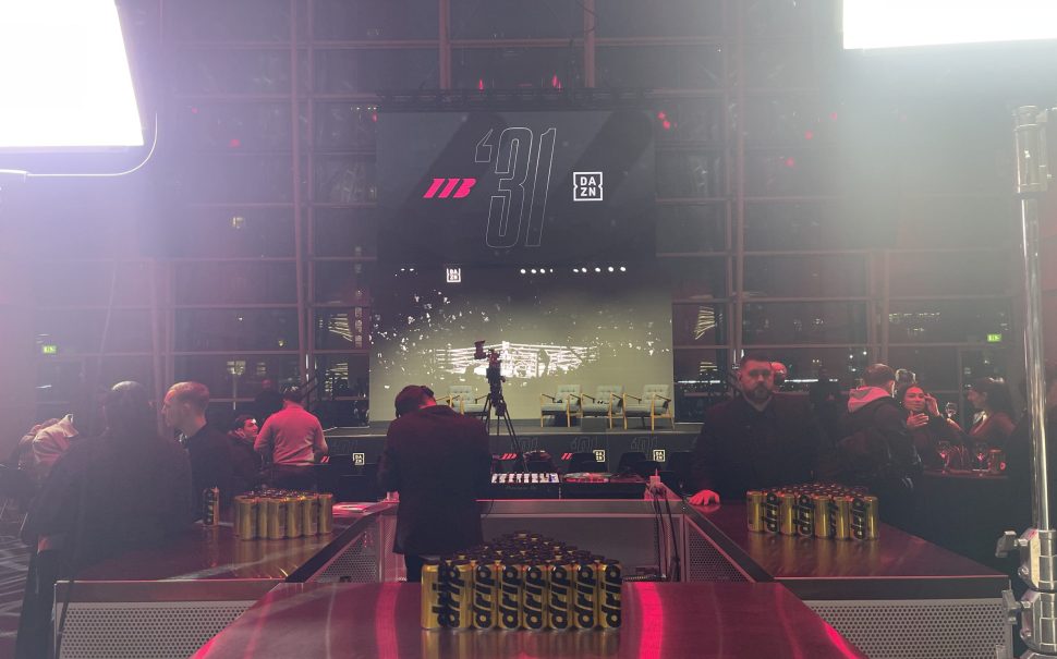 Matchroom Boxing event in extending DAZN deal