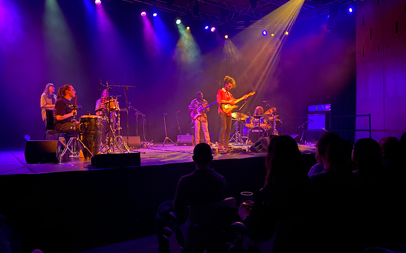 Ramzi Hammad and Collective performing at the Southbank Centre (Credit: Val Raguy Dunn)