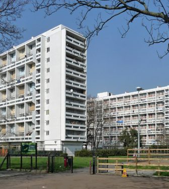 Photo of social housing estate