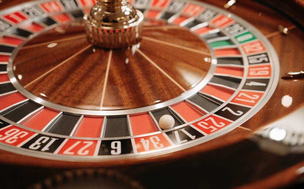 Roulette table