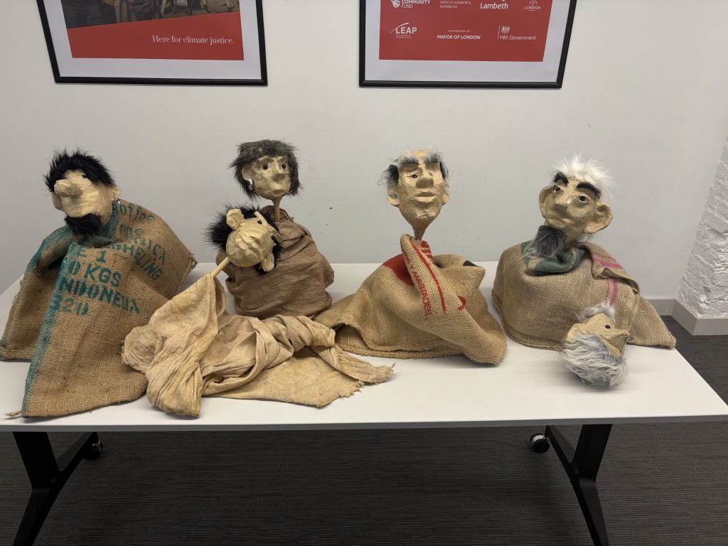 Sculptures by artist Sihan Ling. Photography Credit: Esther Bamigboye