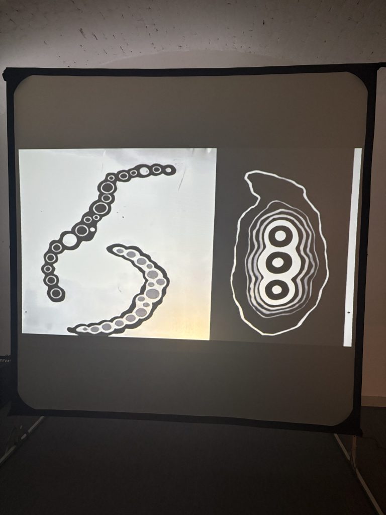 Sound Exhibition to the work of Len lye. Photography Credit: Esther Bamigboye