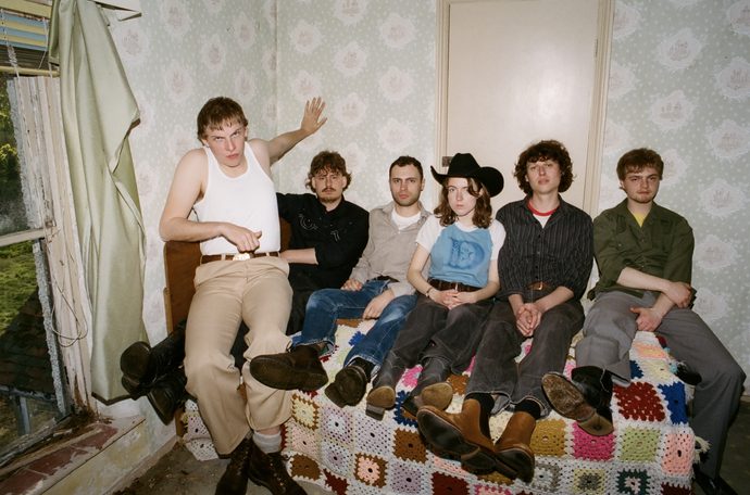 All the band members together