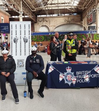 TfL will host awareness stands with virtual reality headsets that display the perspective of a bystander of a hate crime and show the viewer how they can safely intervene and support those who are targeted.
